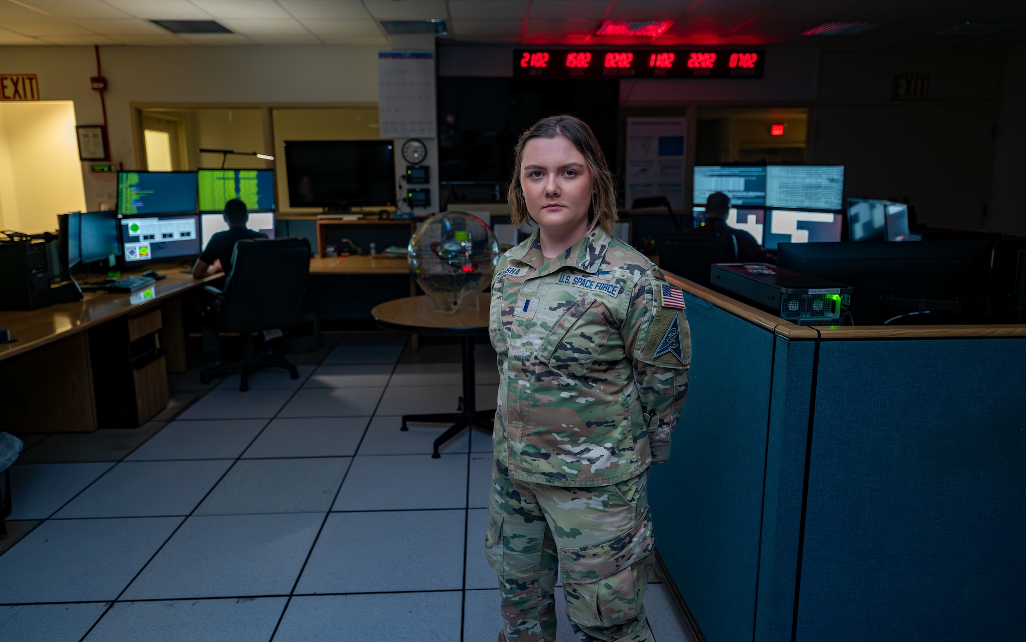Military and Civilian team members with Mission Delta 2's 15th Space Surveillance Squadron operate and maintain the GEODSS (Ground-Based Electro-Optical Deep Space Surveillance) system at White Sands Missile Range, New Mexico, June 15, 2026. GEODSS rapidly searches for, discovers, and tracks small, dim threats in orbit. One of three locations around the globe, the New Mexico facility was the first to receive the Ground-Based Optical Sensor System (GBOSS) upgrade, which doubles the field of view, doubles the search speed and more than triples the sensitivity of what the U.S. Space Force can see on orbit. A second GEODSS facility in Hawaii completed the GBOSS upgrade in April 2026. The U.S. Space Force's scanning of earth's orbits is now done faster, wider, and clearer than ever before in Medium Earth Orbit (MEO), Geostationary Orbit (GEO), High Earth Orbit (HEO) and cislunar orbits. These enhancements demonstrate the Space Force's investments in modern technologies rapidly transitioned to the warfighter to maintain an asymmetric advantage across the continuum of conflict.  (U.S. Space Force photo by Dave Grim)