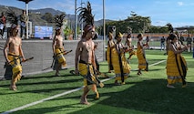 Timorese performers dance during the Pacific Partnership 2026 (PP26) Timor-Leste mission stop opening ceremony in Dili, Timor-Leste, Aug. 13, 2026.