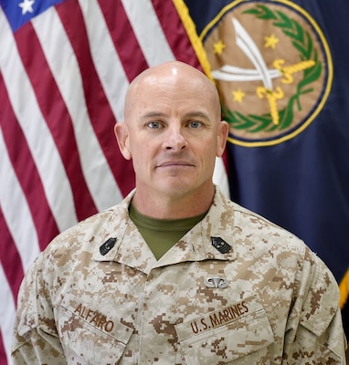 SgtMaj Alfaro Portrait - OIR