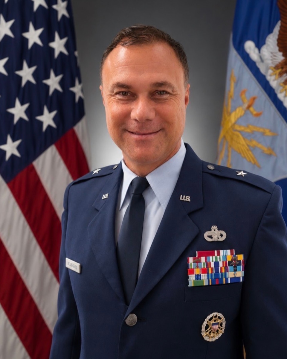 This is the official portrait of Brig. Gen. Robert M. Degregorio.