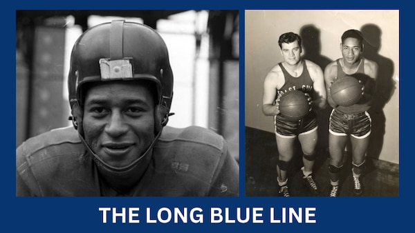 Coast Guard Logo for the Long Blue Line Emlen Tunnell