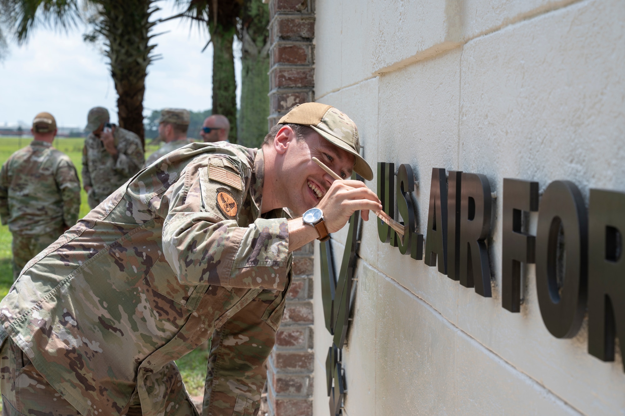 Spark to Signage: Airmen prepare Joint Base Lindsey Graham for historic renaming