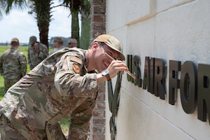 Spark to Signage: Airmen prepare Joint Base Lindsey Graham for historic renaming
