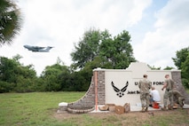 Spark to Signage: Airmen prepare Joint Base Lindsey Graham for historic renaming