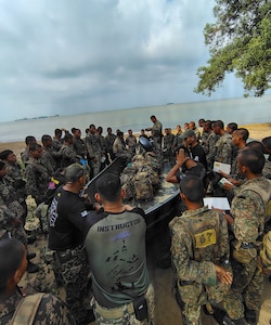 Group Photo during the Rapid Deployment Force working group, Aug. 3-7, 2026, at Camp Terendek, Melaka, Malaysia. Courtesy photo.
