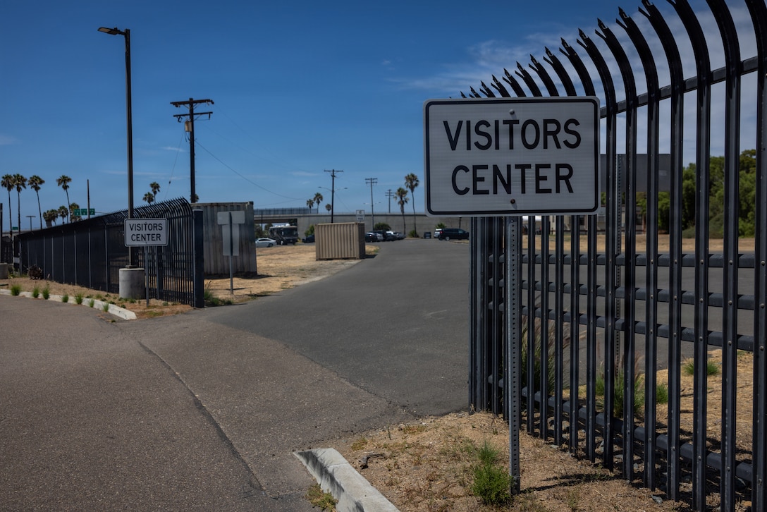 The Marine Corps Base Camp Pendleton Visitor Center Building.