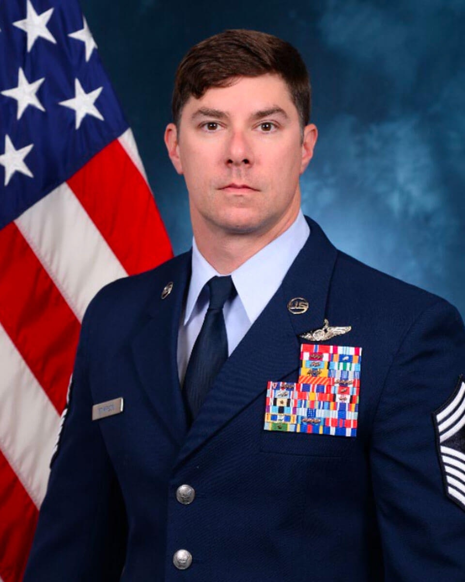 CMSgt Will Stimpson Official Photo