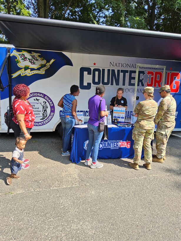 Connecticut Army National Guard Soldiers Showcase Professionalism and Community Service at Stratford Family Picnic