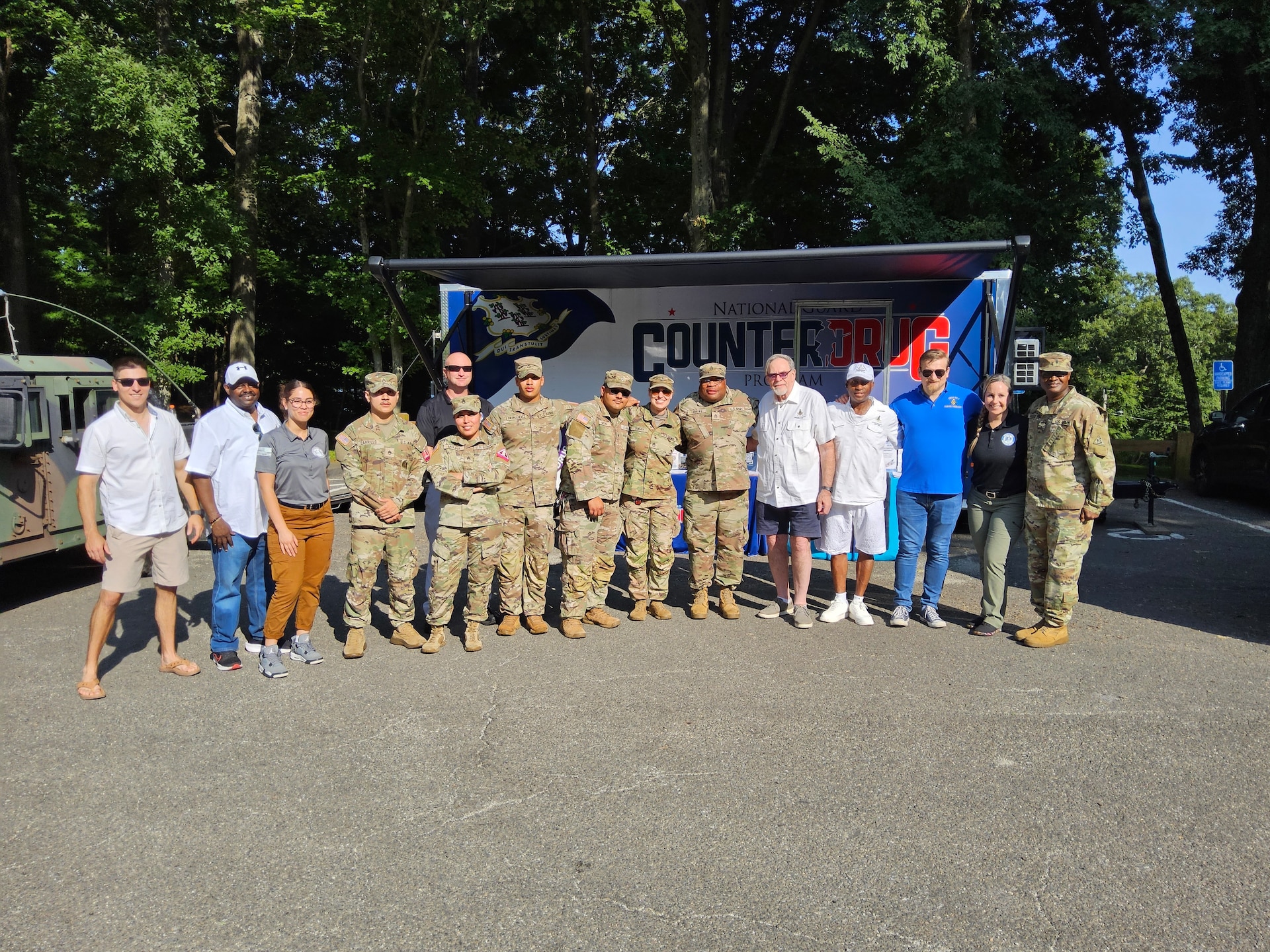 Connecticut Army National Guard Soldiers Showcase Professionalism and Community Service at Stratford Family Picnic