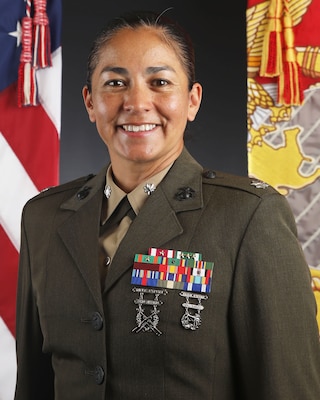Portrait of Commanding Officer, 1st Recruit Training Battalion, Marine Corps Recruit Depot, San Diego, CA