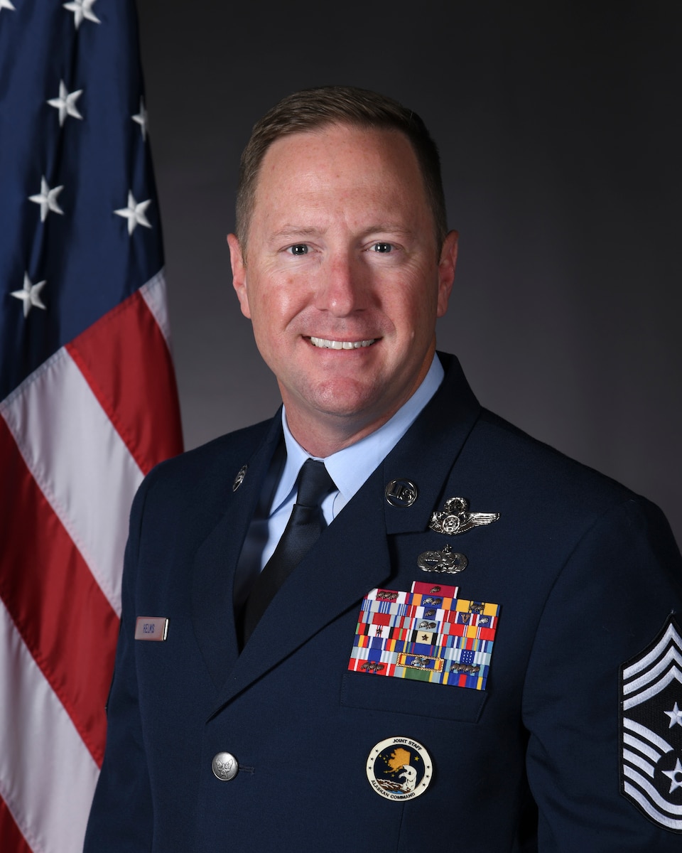 Chief Master Sergeant Kevin W. Helms currently serves as the Senior Enlisted Leader of the Alaskan Command, Alaskan NORAD Region, and the Command Chief Master Sergeant, Eleventh Air Force, Joint Base Elmendorf-Richardson, Alaska.
