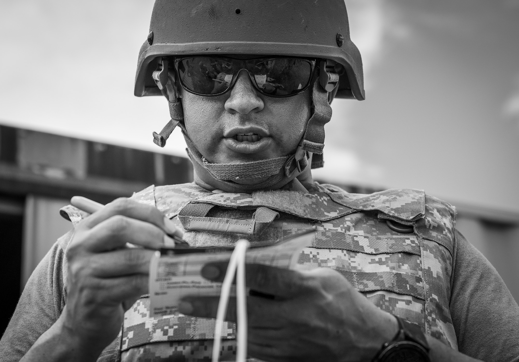 Senior NCO exercise