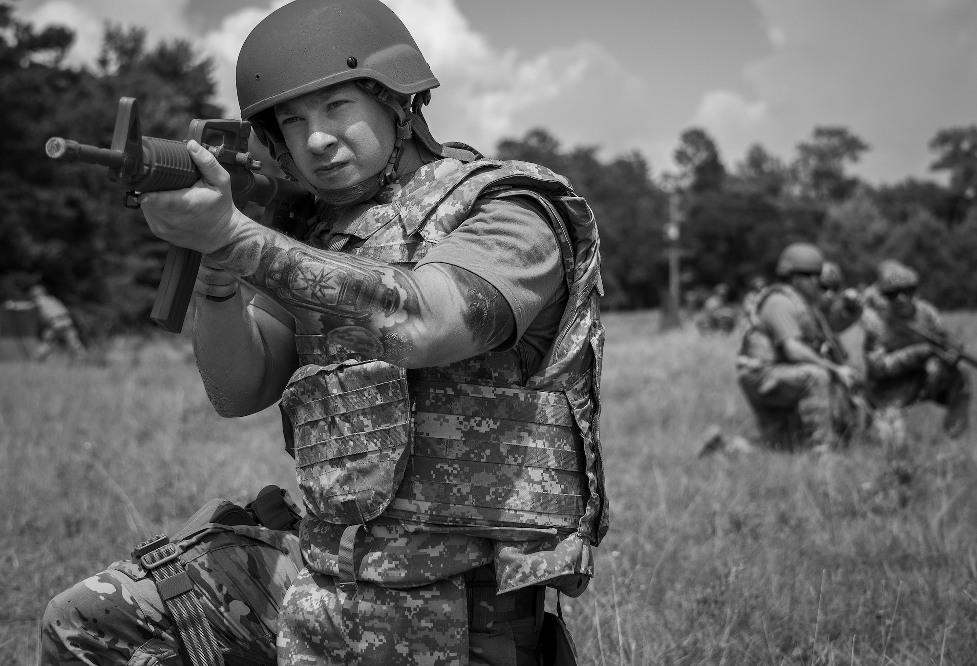 Senior NCO exercise