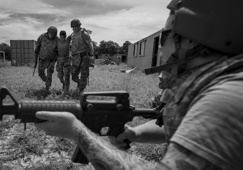 Senior NCO exercise