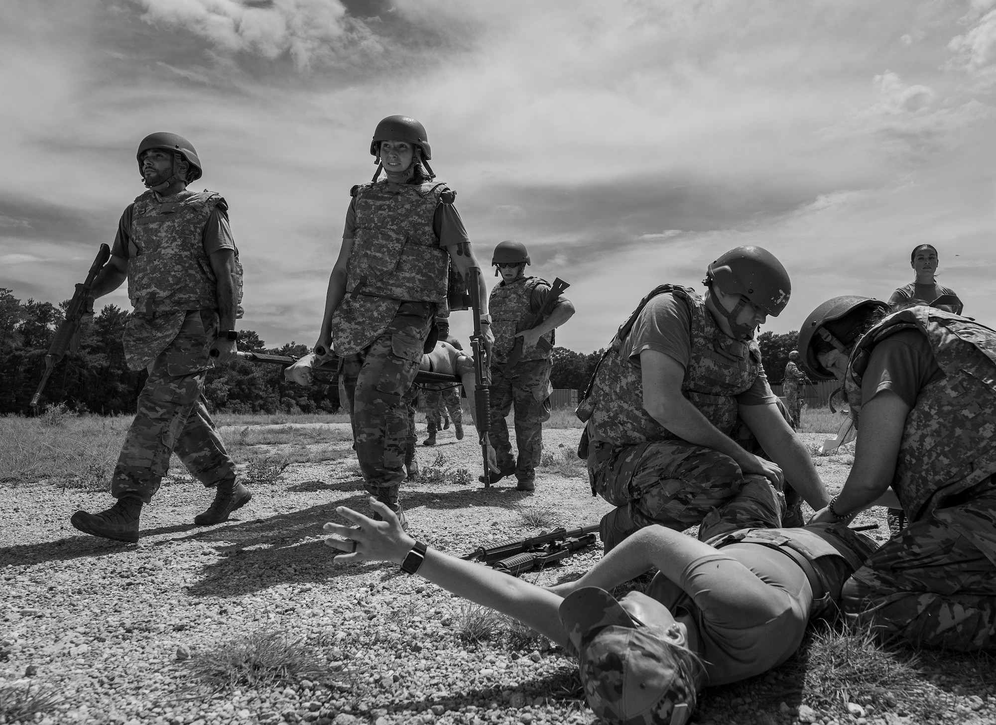 Senior NCO exercise
