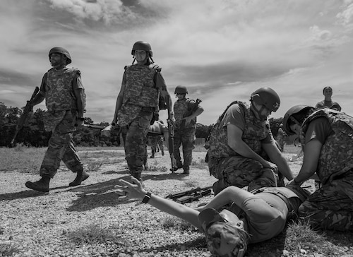 Senior NCO exercise