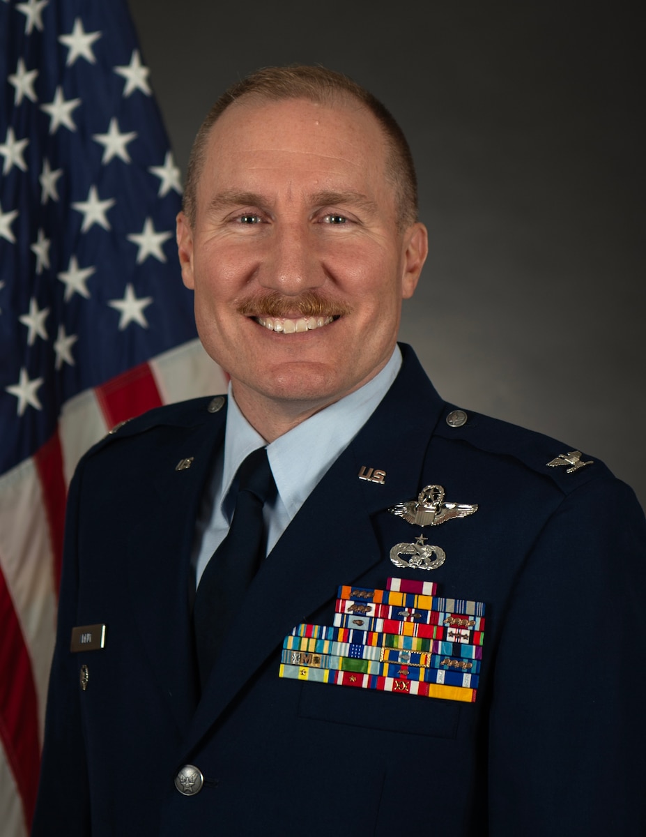 The official photo for U.S. Air Force Col. Peter Ament in St. Paul, Minn., July 22, 2026.