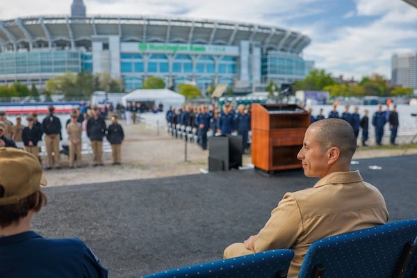 USS Cleveland command master chief reflects on family, sacrifice and legacy