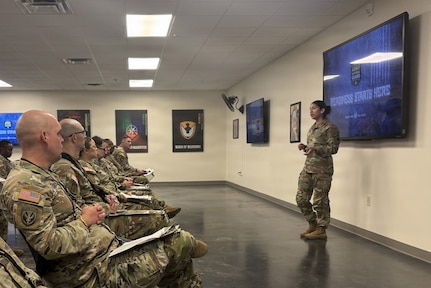 Image of the Georgia Army National Guard conducting Soldier Readiness Processing training.