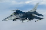 F-16 Fighting Falcon over Eielson AFB, AK