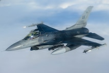 F-16 Fighting Falcon over Eielson AFB, AK
