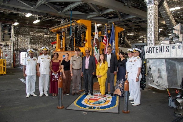 USS Santa Barbara Conducts First-Ever Visit to Colombo, Sri Lanka