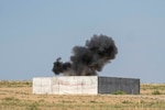 The 140th Explosive Ordnance Disposal Flight celebrates a ribbon cutting of a new facility at Buckley Space Force Base, Aurora, Colorado, by demonstrating a set of detonations, July 2, 2026. The new proficiency range will allow the 140th EOD to complete their monthly qualifications and much of their annual qualifications locally while expanding their relationships with local bomb squads, federal entities, and regional EOD units.
(U.S. Air National Guard photo by Tech. Sgt. Chance Johnson)