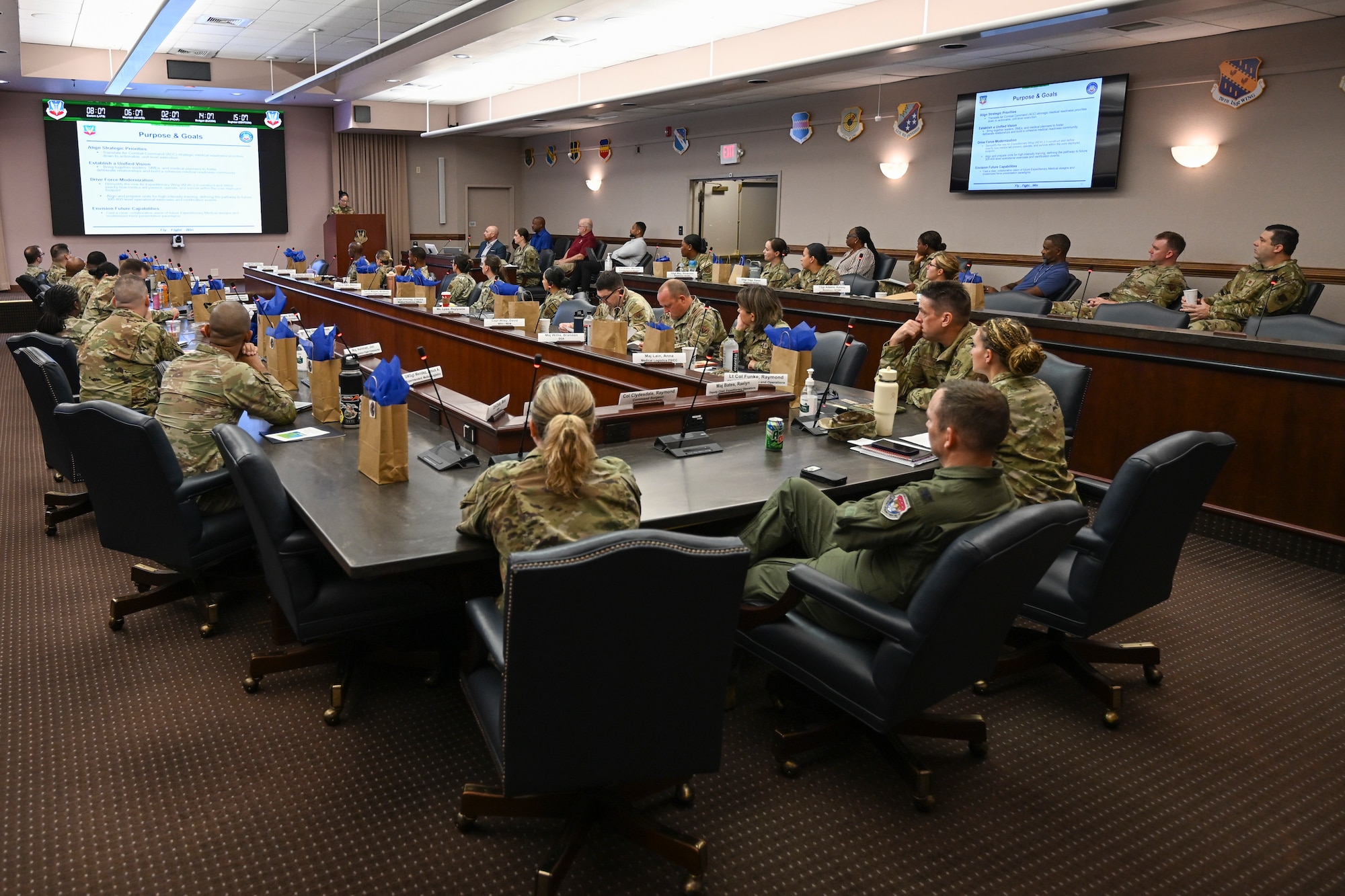The summit was aimed at training medical readiness officers to organize, train and equip combat-ready medical forces for rapid deployment.