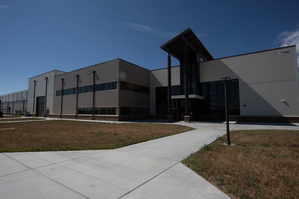 The new 37th Helicopter Squadron and 90th Missile Security Operations Squadron Tactical Response Force building at F.E. Warren Air Force Base, Wyoming, Aug. 14, 2026.