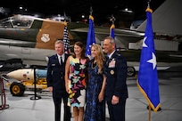 Air Force Chief of Staff poses for a group photo