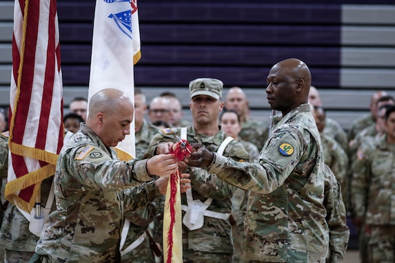 103rd Sustainment Command (Expeditionary) marks return home during redeployment ceremony in Norwalk, Iowa
