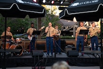 The Old Globe Theater Summer Performance by Marine Band San Diego
