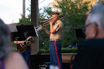 The Old Globe Theater Summer Performance by Marine Band San Diego