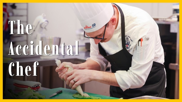 CS1 Derek Mazzocoli represents the United States in the 2026 Global Chef Challenge in Cardiff, Wales, July 2026. (Photo courtesy of the World Association of Chefs Societies)