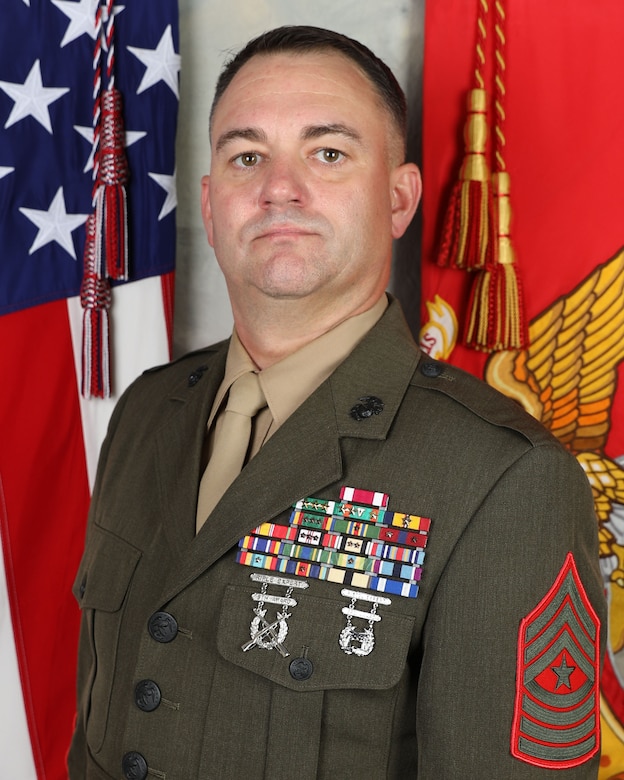 Sgt. Maj. C. M. Futch, 1st Radio Battalion Sergeant Major