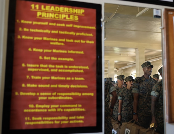 Drill Instructor School Squad Bay Procedures