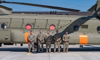 Montana Army National Guard Soldiers return to Helena, Montana, Aug. 24, 2026, after supporting wildfire suppression efforts in Washington.