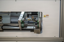 Photo of circuit card on machine