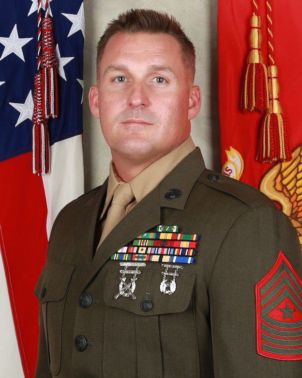 Sgt. Maj. Z. T. Martin, I MEF Support Battalion Sergeant Major