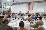 The Colorado National Guard and community partners host the inaugural State of the Guard in Centennial, Colorado, Sept. 19, 2025. Community leaders networked with the CONG to learn more about its past, present and future missions. (U.S. Army National Guard photo by Staff Sgt. Josiah Pugh)