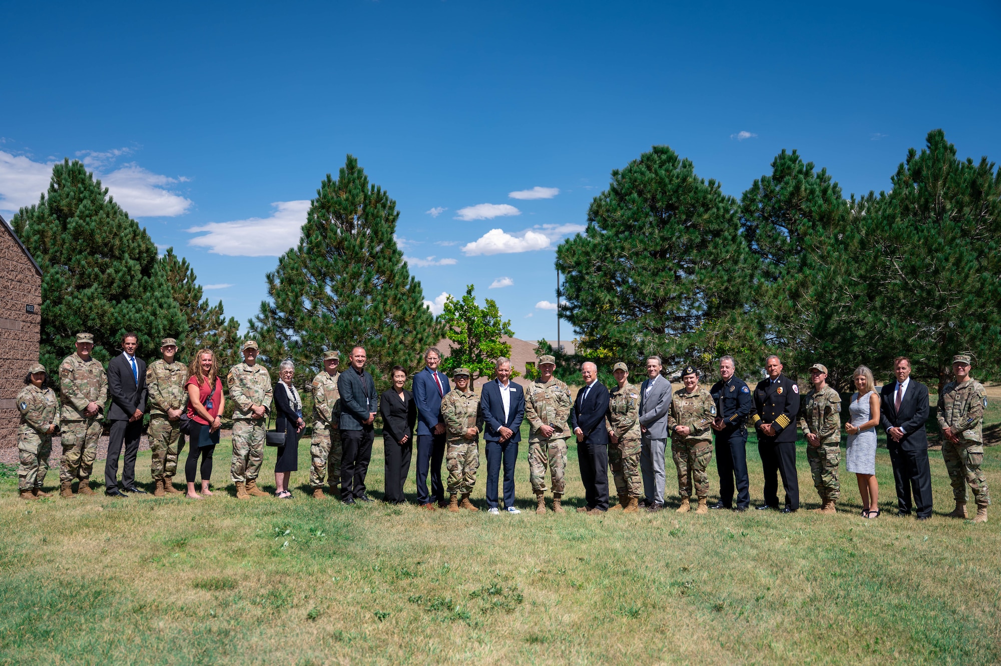 group photo of 25 people