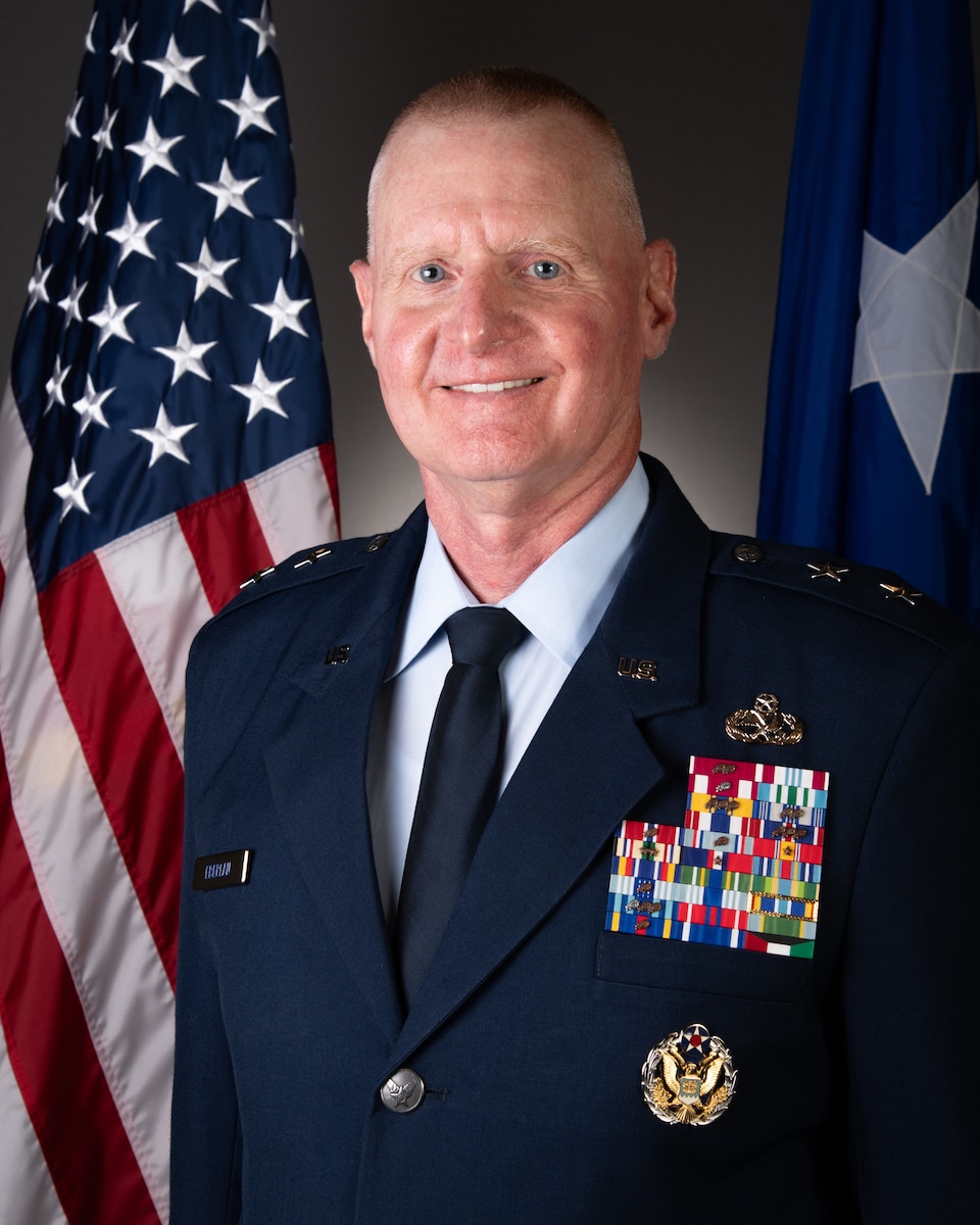This is the official portrait of Maj. Gen. Jon A. Eberlan.