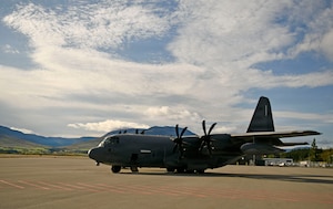 A U.S. Air Force MC-130J Commando II from the 352d Special Operations Wing is prepped for a mission during Exercise Northern Viking 26 at Akureyri International Airport, Iceland, Aug. 23, 2026.