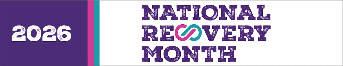 2026 National Recovery Month graphic