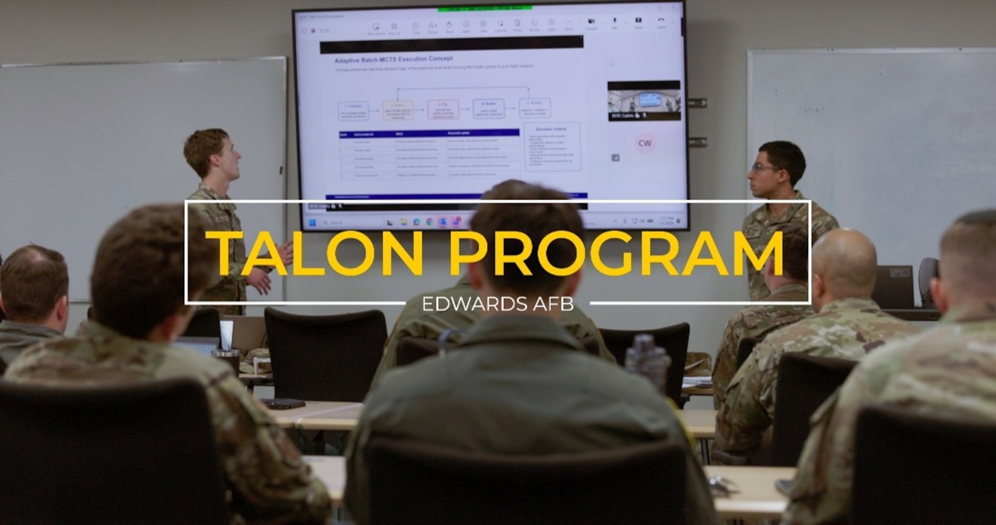 Five ROTC cadets spent summer in the Mojave Desert learning about cutting-edge aerospace systems and flight test fundamentals at Edwards Air Force Base, California. (Air Force video by Daniel Kelley)