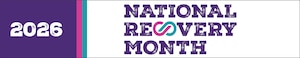 2026 National Recovery Month graphic