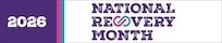 2026 National Recovery Month graphic