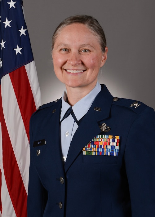 Col Karla A. Taff, HQ RIO Commander