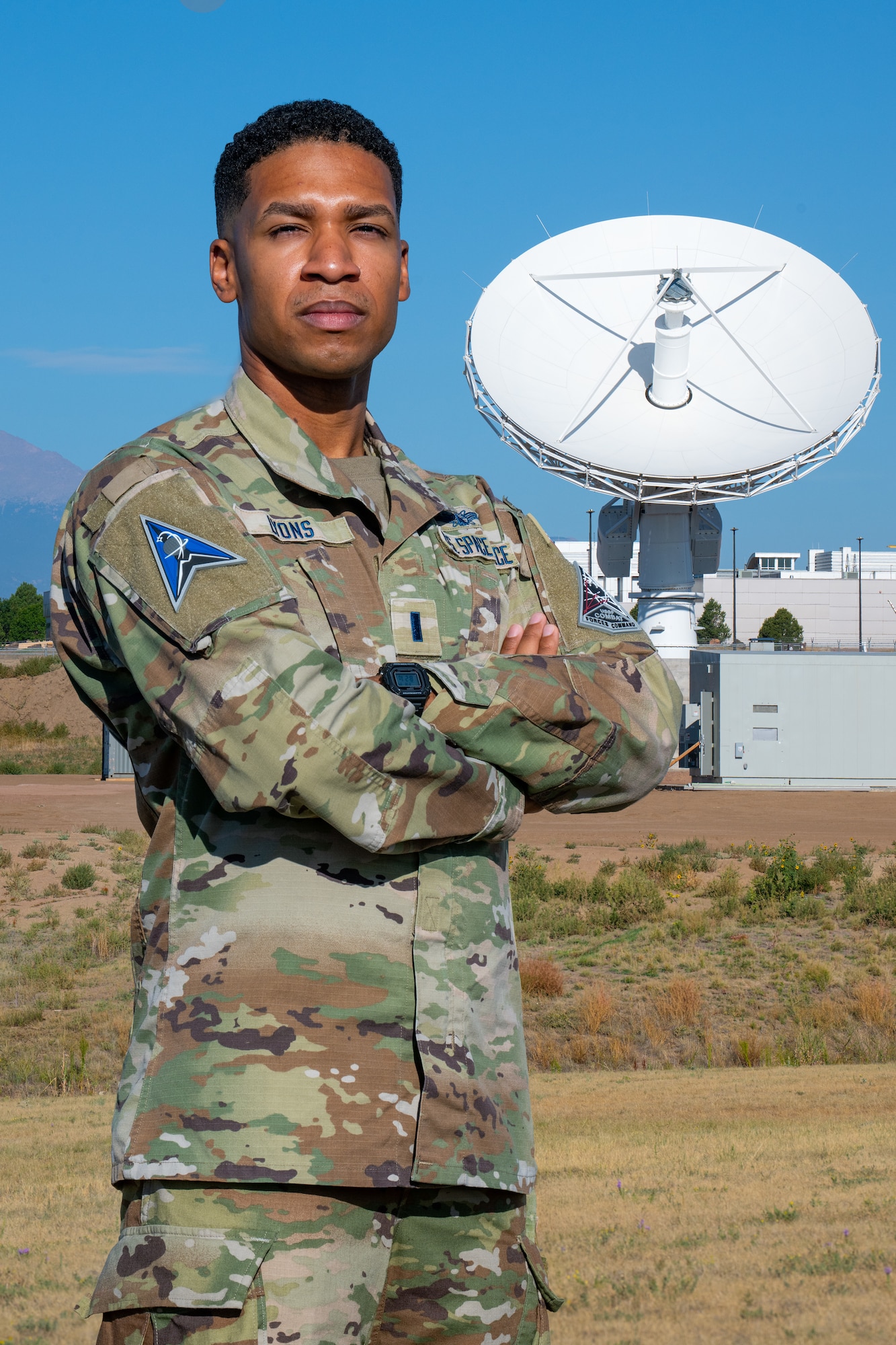 1st Lt. Christopher Lyons works as the Director of the Mission Delta 8 (MD 8) Commander’s Action Group where he handles executive tasks and high-level coordination for the Delta Commander. From commissioning out of AFROTC at the University of South Alabama Detachment 014 to being Crew Commander and serving in his current position at MD 8, Lyons will apply his diverse experiences to guide incoming officers. (U.S. Space Force photo by Dalton Prejeant)