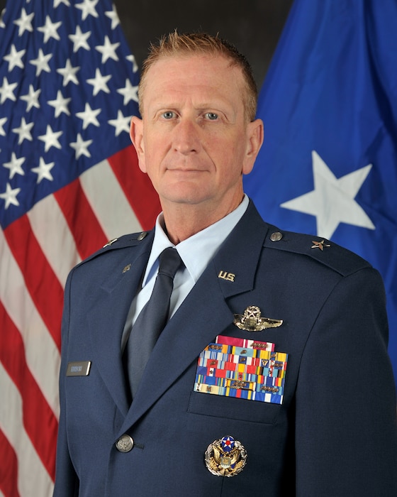 This is the official photo of Brig. Gen. Daniel J. Ebrecht.
